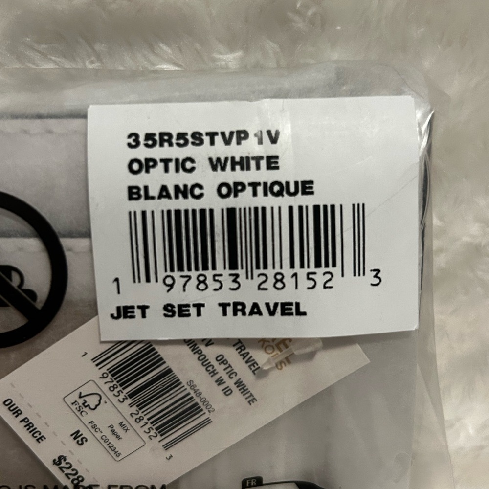 Michael Kors Jet Set Travel Quilted Coin Pouch |Optic White | NWT - Picture 9 of 9